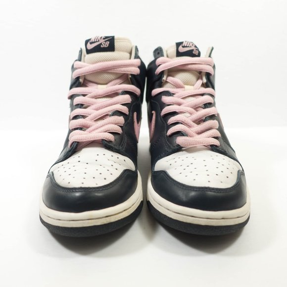 Nike SB Dunk High Pro Shy Pink Sneakers - Men's Size 7.5 / Women's 9 - Picture 3 of 9
